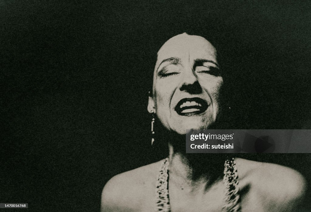 The female opera singer.