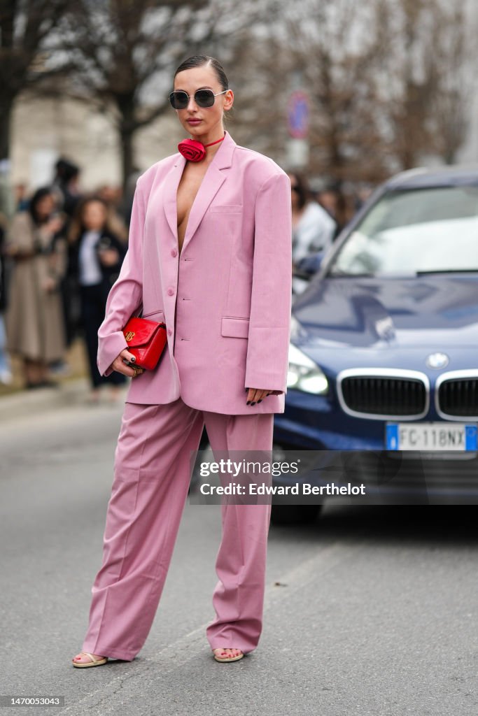 Street Style - Day 3 - Milan Fashion Week Womenswear Fall/Winter 2023/2024