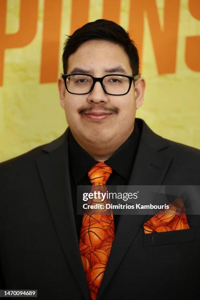 Tom Sinclair attends the premiere of "Champions" at AMC Lincoln Square Theater on February 27, 2023 in New York City.