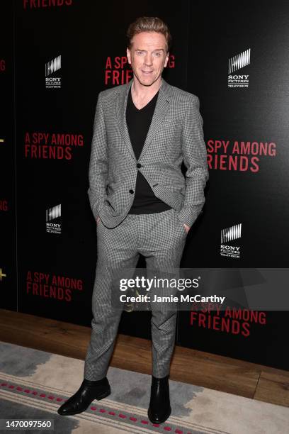 Damian Lewis attends MGM+'s "A Spy Among Friends" New York Premiere at Crosby Street Hotel on February 27, 2023 in New York City.