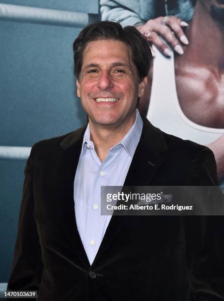 Jonathan Glickman attends the Los Angeles Premiere of "CREED III" at TCL Chinese Theatre on February 27, 2023 in Hollywood, California.