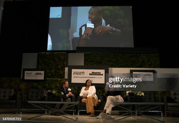 Dwyane Wade, Lisa Joseph-Metelus and Lee Jenkins