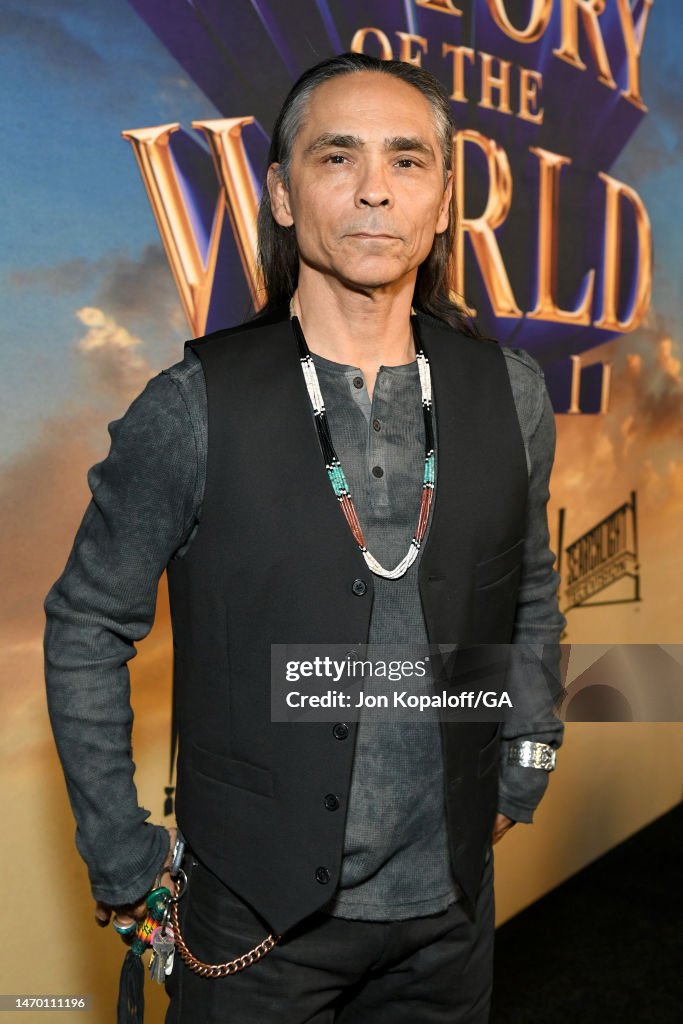 Zahn Routon Zahn McClarnon attends the Los Angeles Premiere Event for Hulu's ...