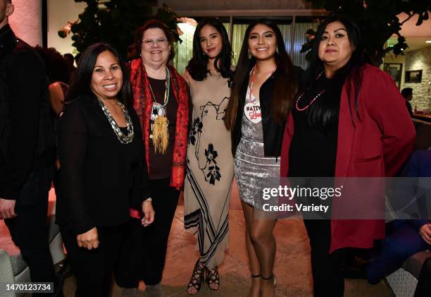 Faith Moreno, Brenda Lintinger, Tony Pierite, Kelsey Chow, Kristen Butcher and Jacqueline Agtuca