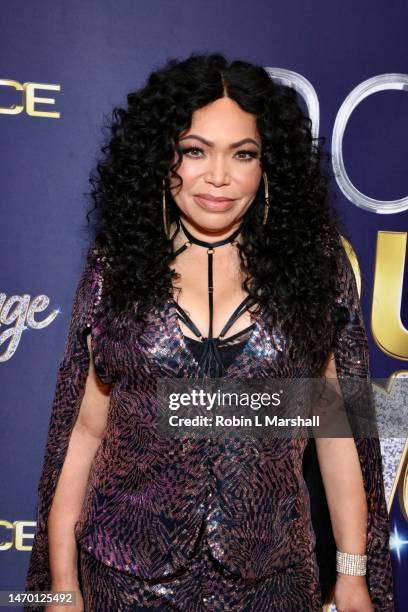 Tisha Campbell attends the official premiere screening of Bounce TV's "Act Your Age" at The London West Hollywood at Beverly Hills on February 27,...