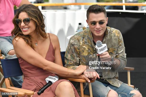 Juliana Harkavy and Colton Haynes