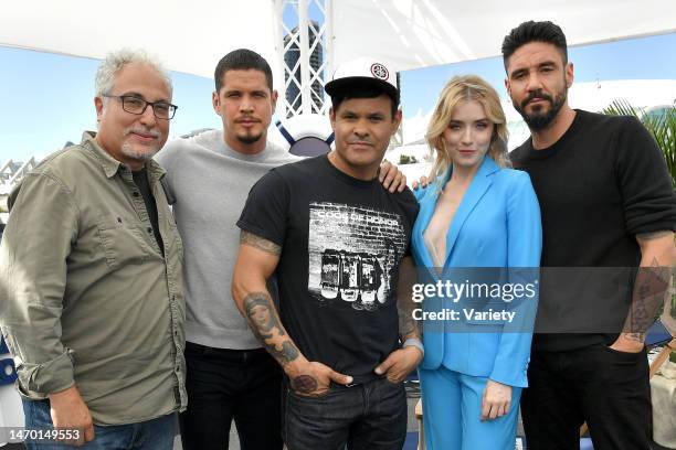 Norberto Barba, J. D. Pardo, Elgin James, Sarah Bolger and Clayton Cardenas