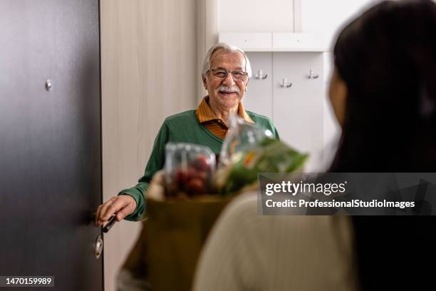 always happy to see you - apartment door stock pictures, royalty-free photos & images