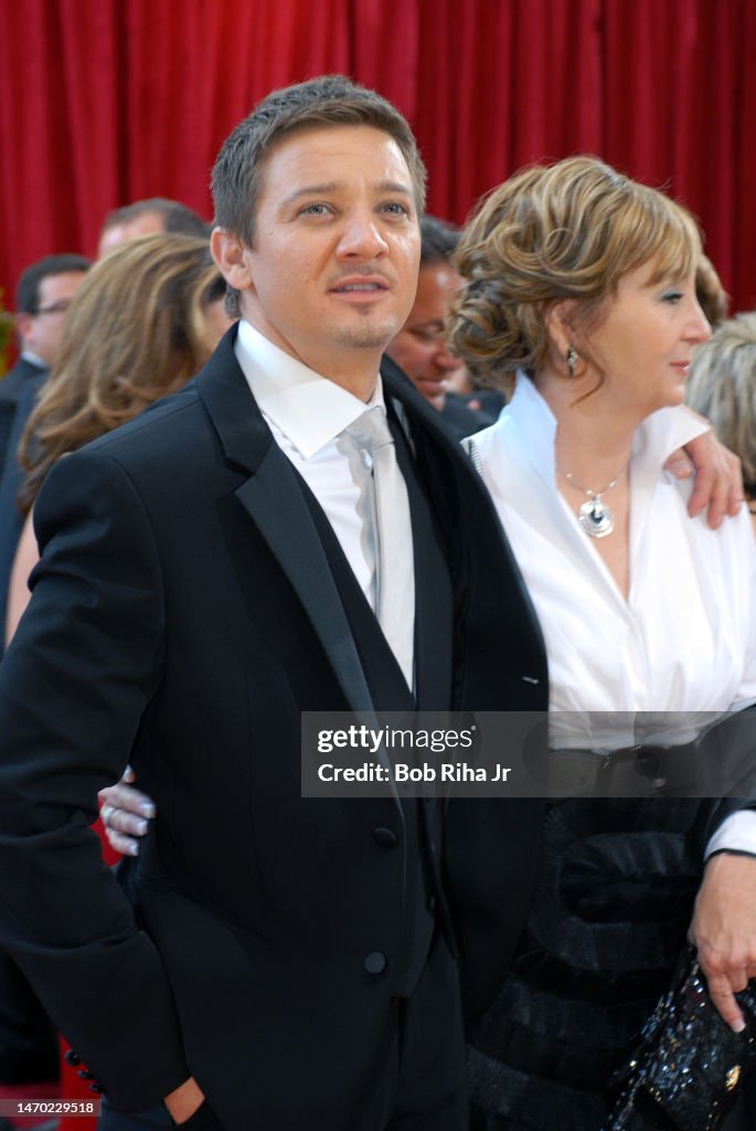 Jeremy Renner at Academy Awards