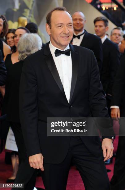 Actor Kevin Spacey arrives at the Kodak Theater during the 83rd Academy Awards, February 27, 2011 in Hollywood section of Los Angeles, California..