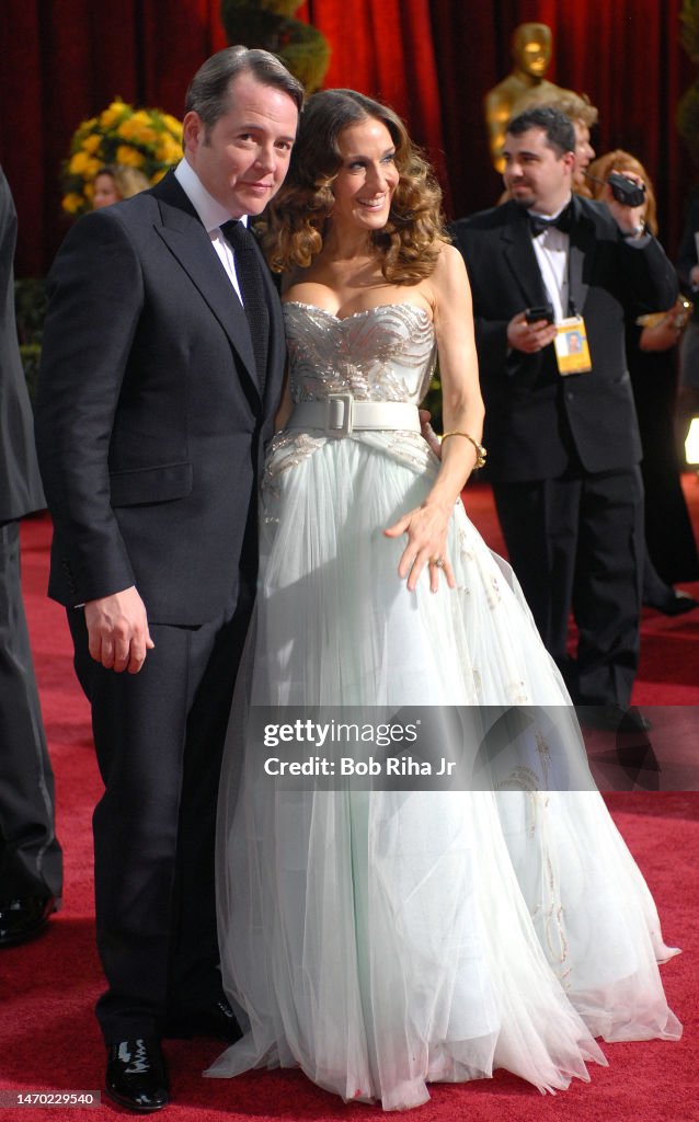 Matthew Broderick and Sarah Jessica Parker at Academy Awards