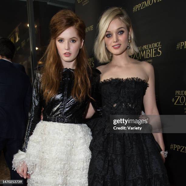 Ellie Bamber and Bella Heathcote