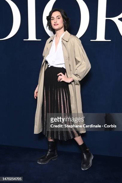Nine d'Urso attends the Christian Dior Womenswear Fall Winter 2023-2024 show as part of Paris Fashion Week on February 28, 2023 in Paris, France.