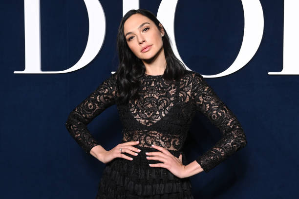 Gal Gadot attends the Christian Dior Womenswear Fall Winter 2023-2024 show as part of Paris Fashion Week on February 28, 2023 in Paris, France.
