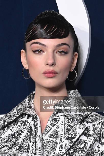Deva Cassel attends the Christian Dior Womenswear Fall Winter 2023-2024 show as part of Paris Fashion Week on February 28, 2023 in Paris, France.