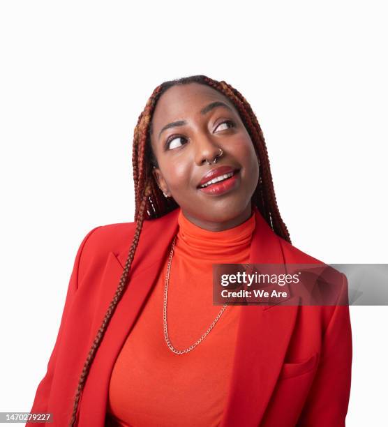 contemplation - facial expressions series stock pictures, royalty-free photos & images