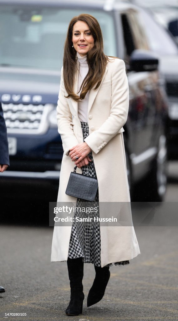 The Prince And Princess Of Wales Visit Wales