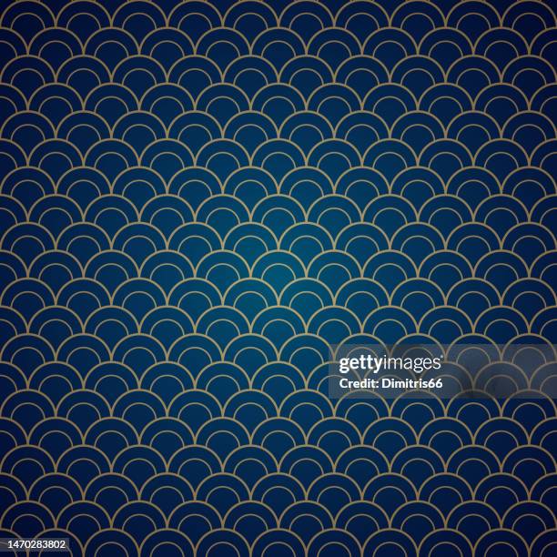illustrazioni stock, clip art, cartoni animati e icone di tendenza di modello geometrico senza cuciture con tratto modificabile - art déco