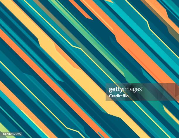 modern tech dash angled abstract background - underground pipe stock illustrations