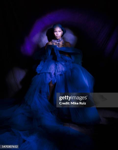 Actress/singer Diamond White is photographed for Photobook Magazine on December 15, 2022 in Los Angeles, California. PUBLISHED IMAGE.