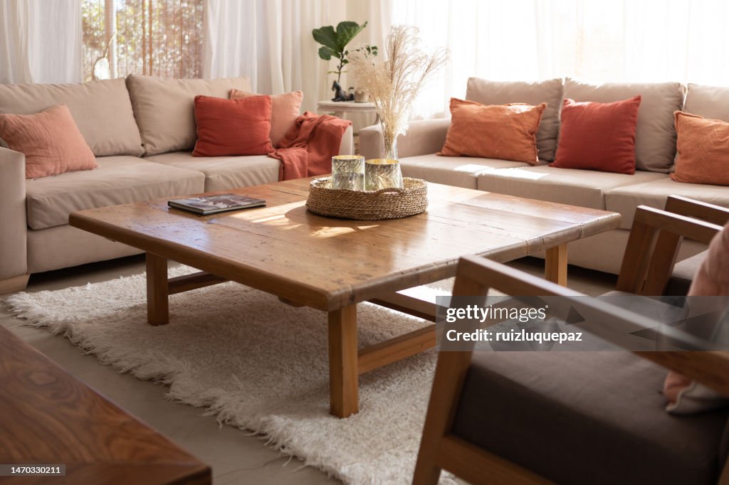 Decorated living-room
