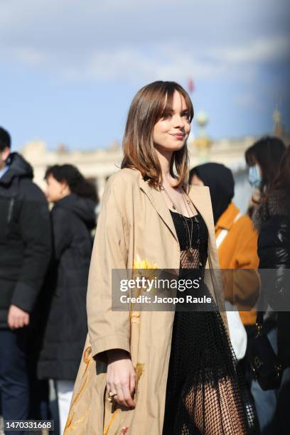 Stella Banderas attends the Christian Dior Womenswear Fall Winter 2023-2024 show as part of Paris Fashion Week on February 28, 2023 in Paris, France.