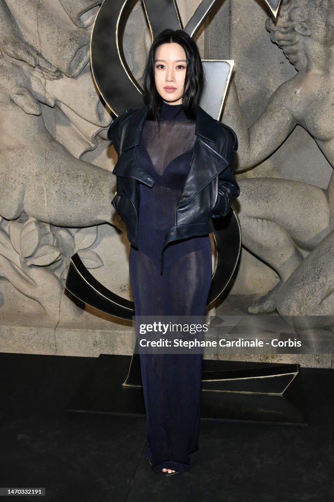 Saint Laurent : Photocall - Paris Fashion Week - Womenswear Fall Winter 2023-2024