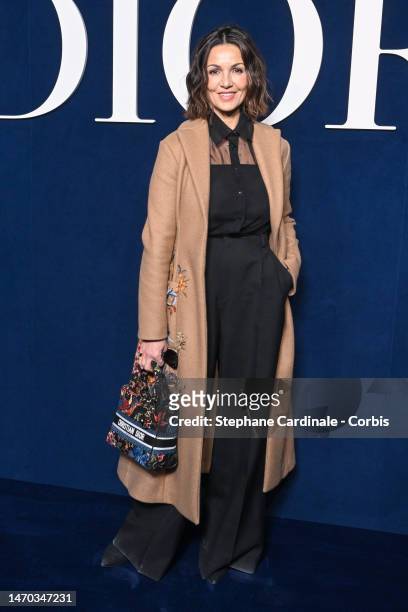 Nadia Fares attends the Christian Dior Womenswear Fall Winter 2023-2024 show as part of Paris Fashion Week on February 28, 2023 in Paris, France.