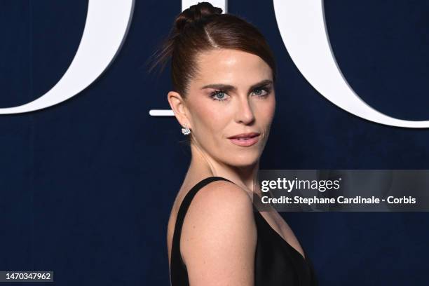 Karla Souza attends the Christian Dior Womenswear Fall Winter 2023-2024 show as part of Paris Fashion Week on February 28, 2023 in Paris, France.