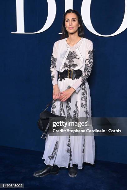 Alessandra de Osma attends the Christian Dior Womenswear Fall Winter 2023-2024 show as part of Paris Fashion Week on February 28, 2023 in Paris,...