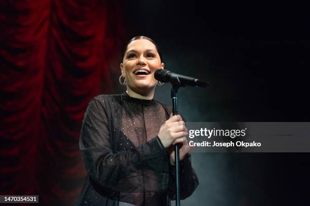 Jessie J performs at O2 Shepherd's Bush Empire on February 28, 2023 in London, England.