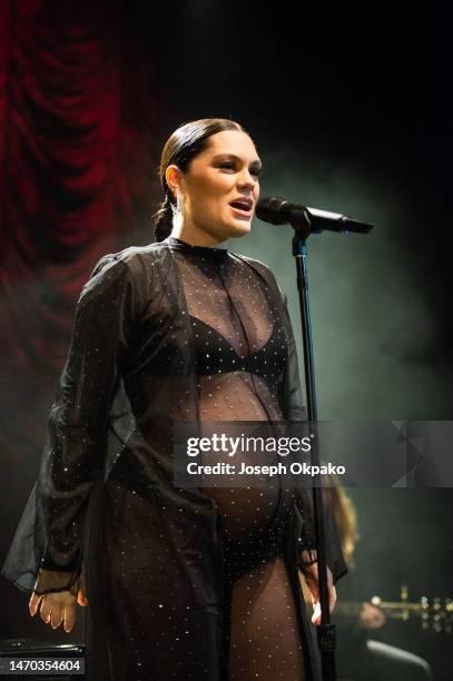 Jessie J performs at O2 Shepherd's Bush Empire on February 28, 2023 in London, England.