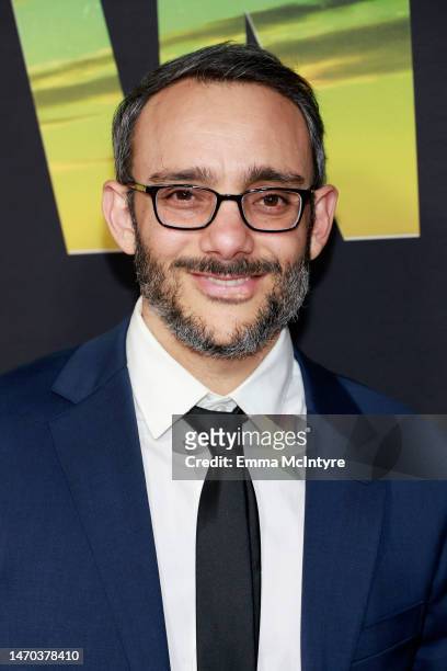Omid Abtahi attends the Los Angeles Premiere Of Disney+ "The Mandalorian" Season 3 at El Capitan Theatre on February 28, 2023 in Los Angeles,...