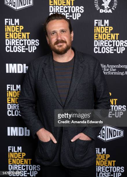 Actor, writer and producer Jason Segel attends the Film Independent 2023 Directors Close-Up - Casting and Directing Actors: "Shrinking" With Creator...