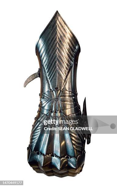 gauntlet - traditional armour stock pictures, royalty-free photos & images