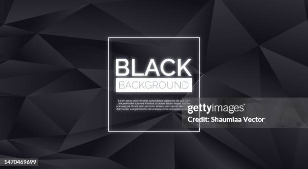 Black Triangular Background 381 Black Background Surface High Res Illustrations - Getty Images