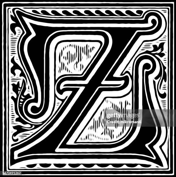 Fancy Z Lettering Fancy Fonts Alphabet Photos and Premium High Res Pictures - Getty Images