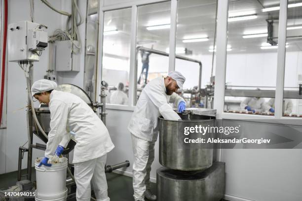 Factory Stuffing 94 Stuffing Machine Stock Photos, High-Res Pictures, and Images - Getty ...