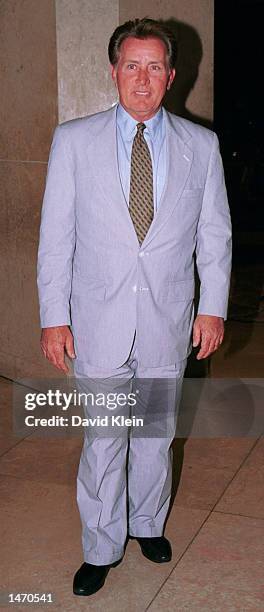 Actor Martin Sheen attends the Fifth Annual Rainbow/PUSH Coalition Awards Dinner at the Beverly Hilton Hotel on October10, 2002 in Beverly Hills,...
