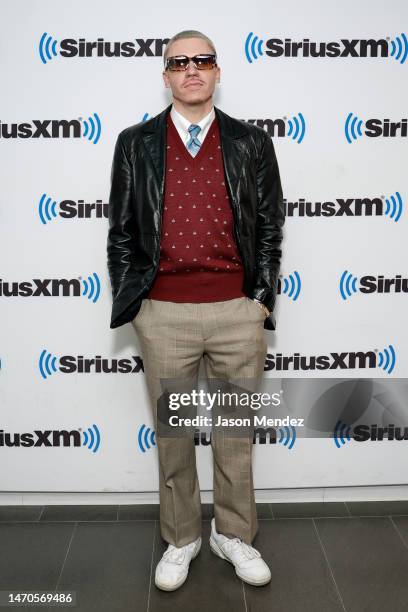 Macklemore visits SiriusXM at SiriusXM Studios on March 01, 2023 in New York City.