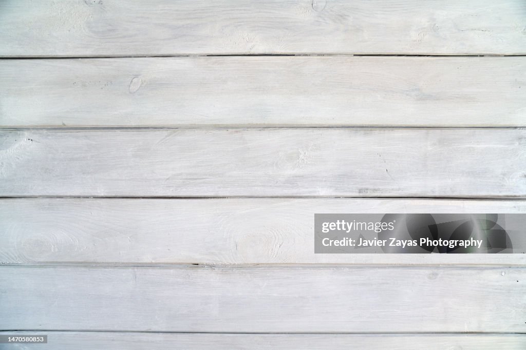 White-washed Rustic Wooden Background