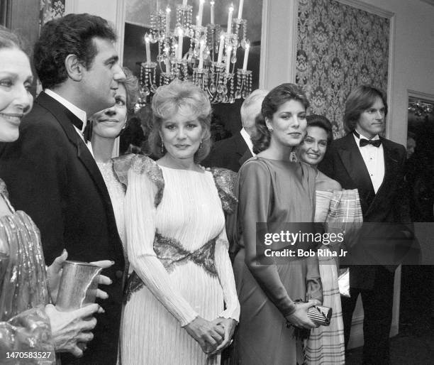 Cary Grant joined Princess Caroline of Monaco and guests including : Placido Domingo, Barbara Walters and Bruce Jenner for 'An Evening in Monaco' at...