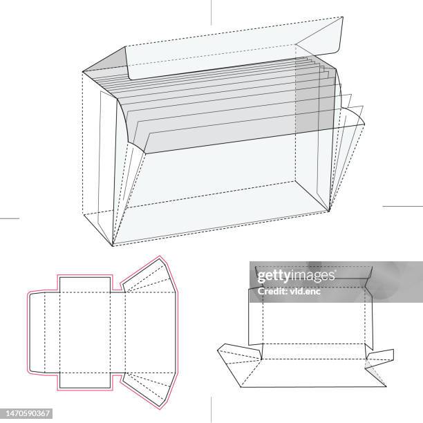 Basic Box Blueprint Expandable Box With Blueprint High-Res Vector Graphic - Getty Images