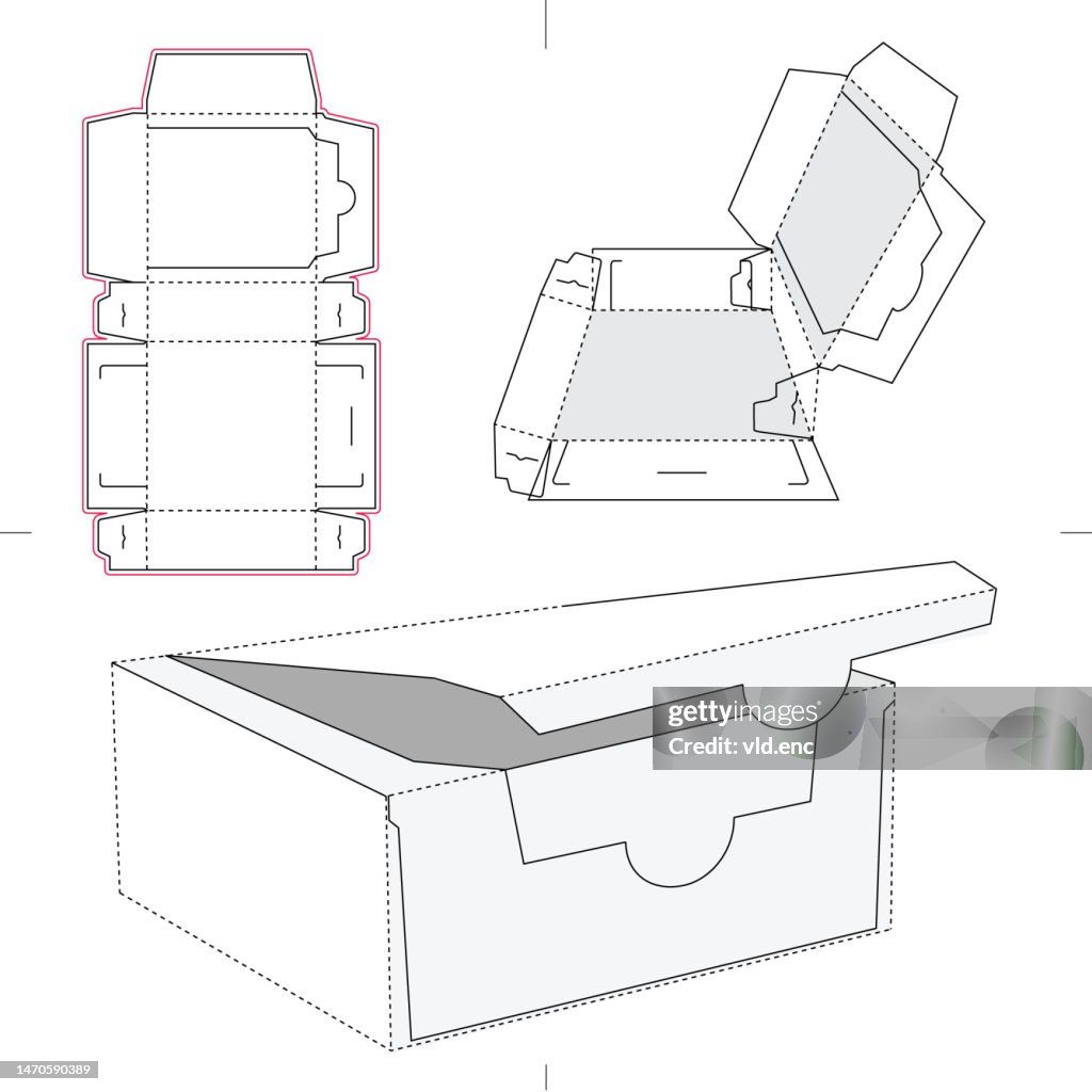 Small Sugar Cube Box
