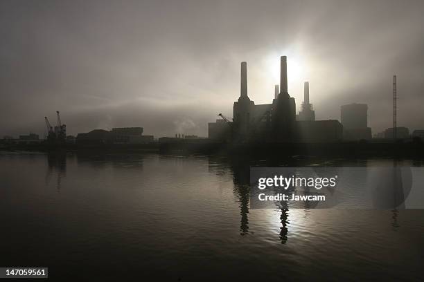 battersea power station - battersea power station foto e immagini stock