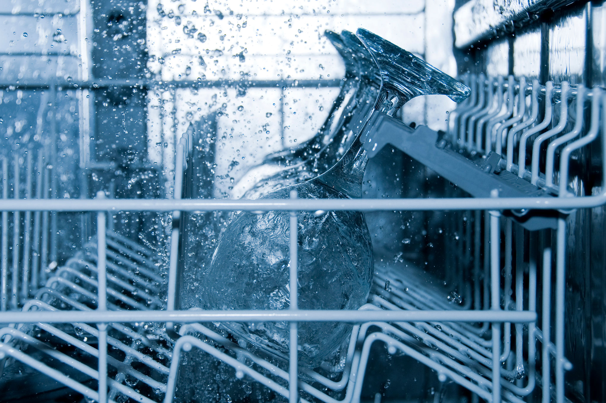 dishwasher interior