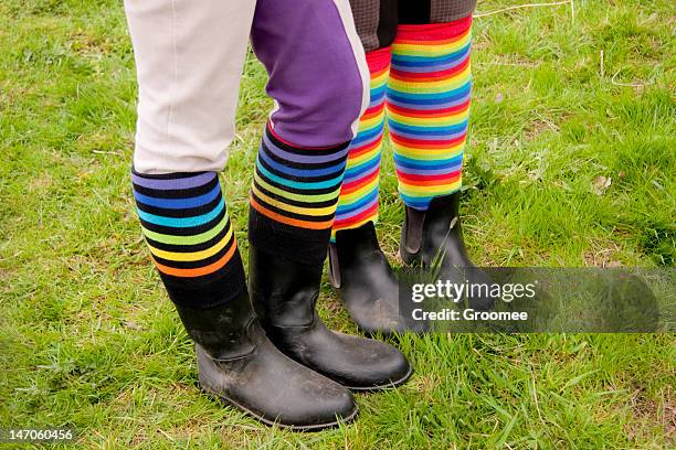 funky bottes d'équitation - pantalon déquitation photos et images de collection