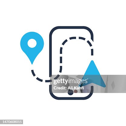 GPS location icon. Single solid icon. Vector illustration. For website design, logo, app, template, ui, etc. GPS location icon. Single solid icon. Vector illustration. For website design, logo, app, template, ui, etc.
