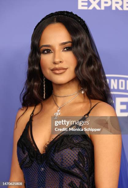 Becky G attends 2023 Billboard Women In Music at YouTube Theater on March 01, 2023 in Inglewood, California.