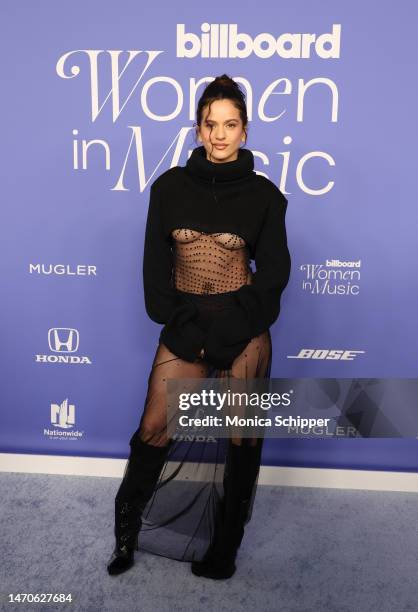 Rosalía attends 2023 Billboard Women In Music at YouTube Theater on March 01, 2023 in Inglewood, California.